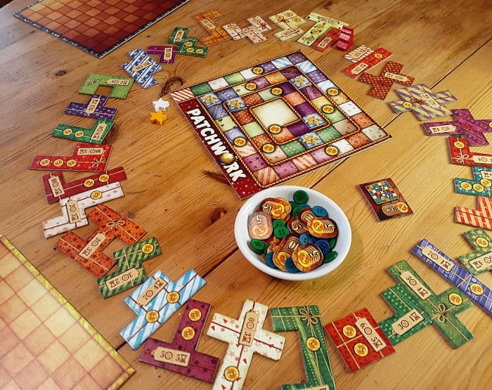 Patchwork Christmas Edition Board Game